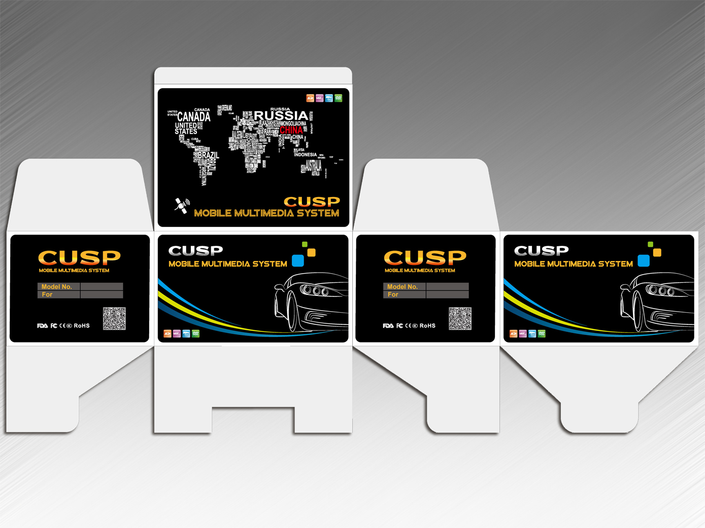 CUSP导航品牌包装设计