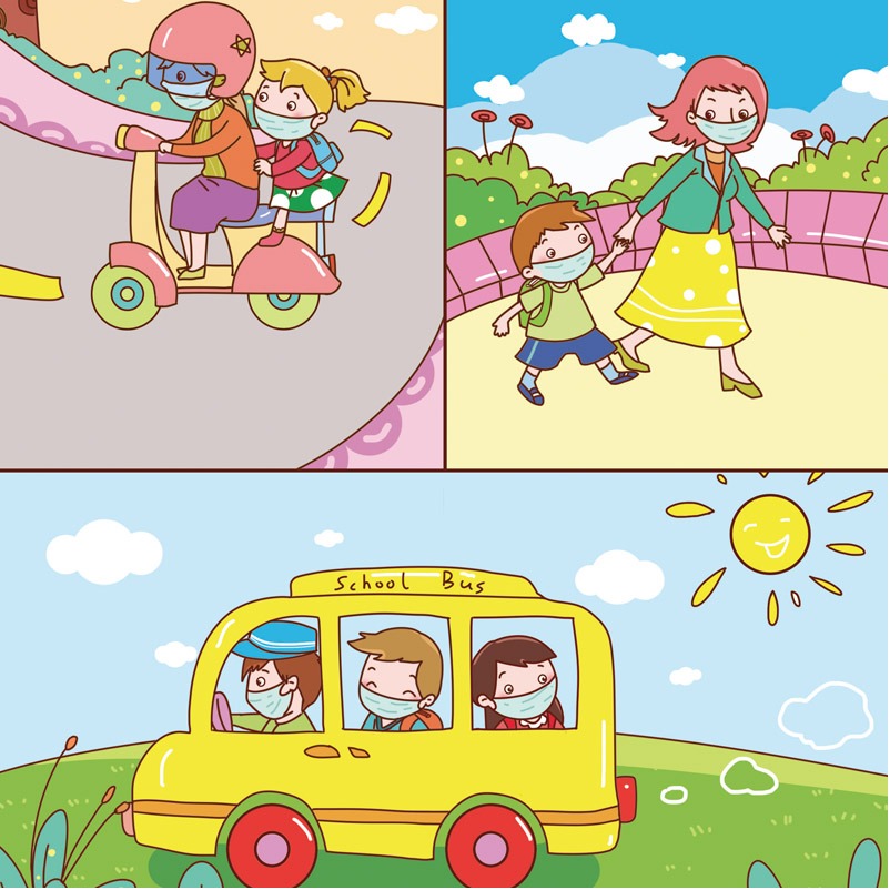 儿童插画设计-儿插绘本童书-教育书籍手册-幼儿启蒙插画美术
