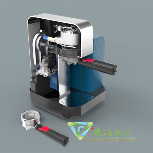 咖啡机结构设计外观设计产品设计模具设计
