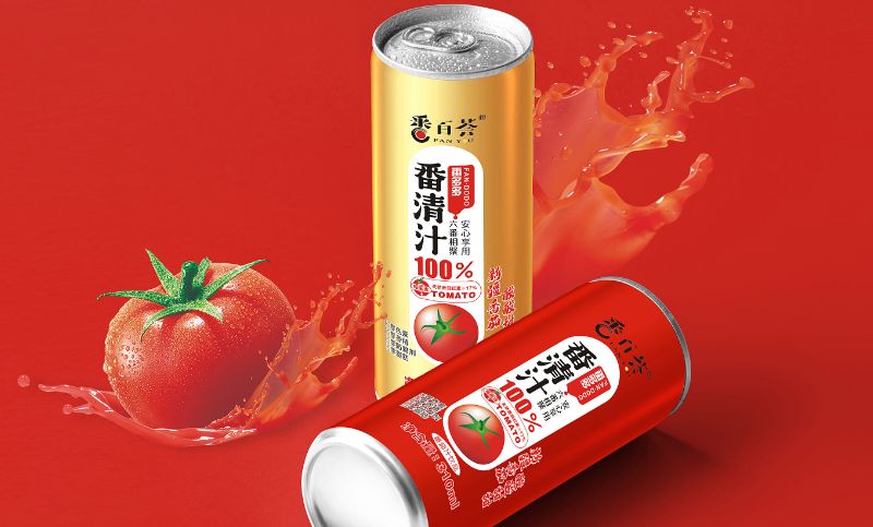 番百荟公司旗下饮料品牌“番清汁*”，包装设计赏析