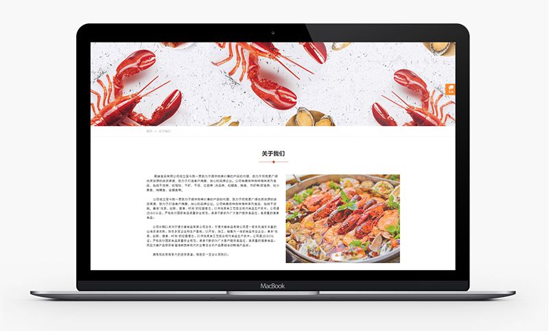 浙江宁波纽福兰有限公司餐饮网站定制开发/网站设计