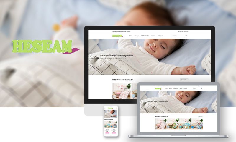母婴用品企业公司官网站建设开发官方网页网站设计制作定制开发