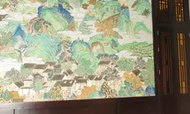 茶文化博物馆原创手绘壁画