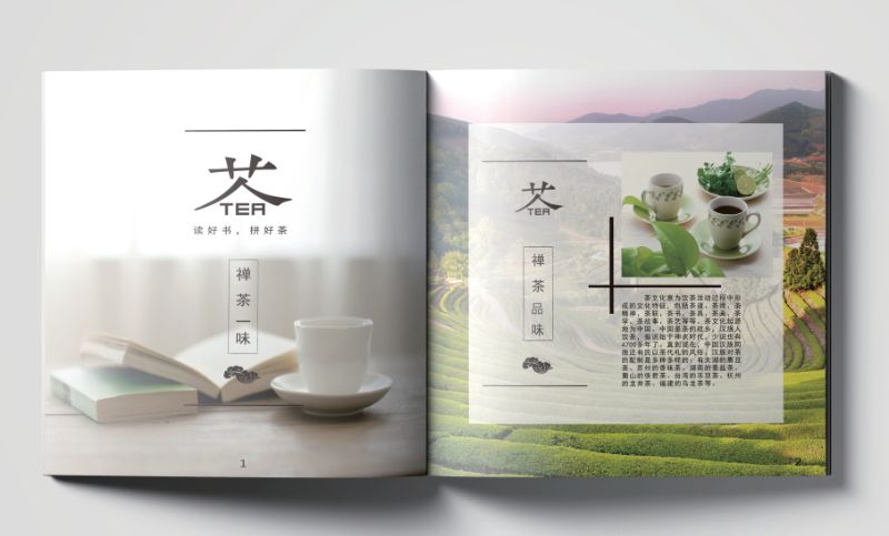禅茶---茶叶产品宣传册画册设计