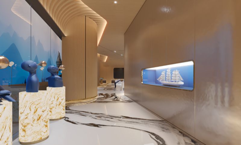 酒店3d效果图工装家装3D效果图制作鸟瞰图制作