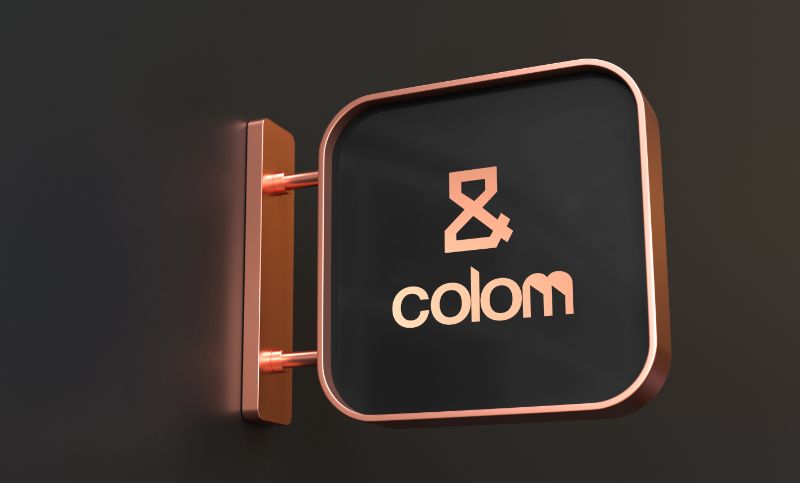 &COLOM咖啡VI全案设计案例手冲咖啡LOGO设计