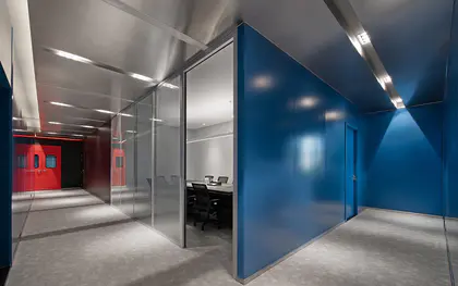 办公室装修会议室<hl>前台</hl>公司写字楼电梯间企业形象墙文化墙展示设计