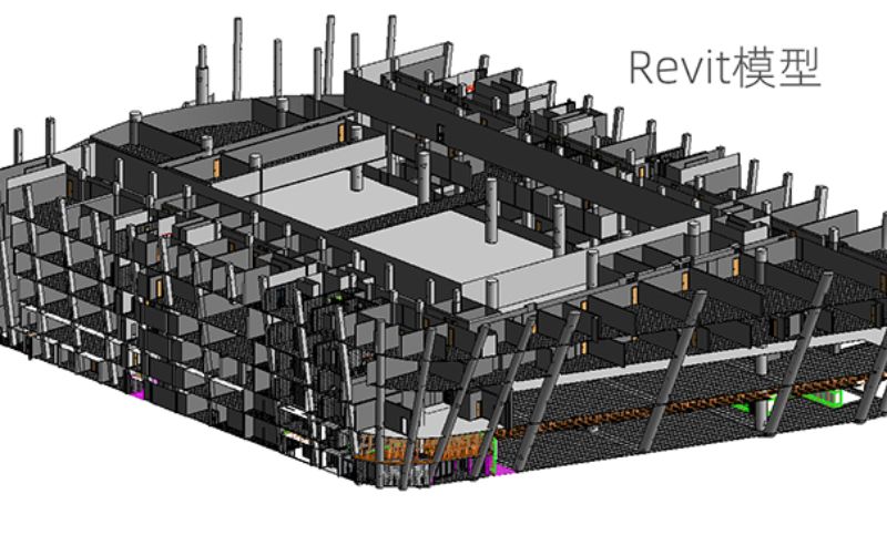 建筑简模低面数Max低模VR数字城市AR展示减面BIM模型