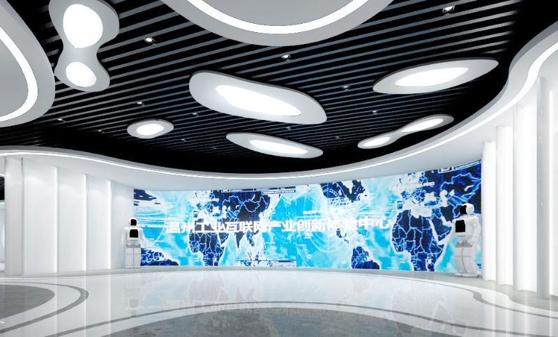 【原创设计】北京多功能展厅设计文化展厅教育展厅材料展厅效果图
