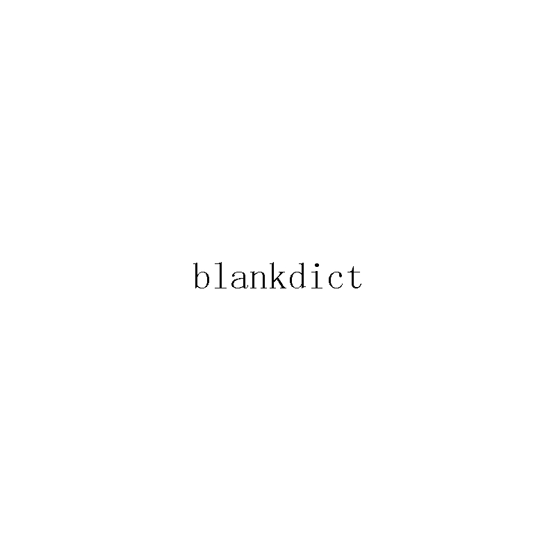 blankdict