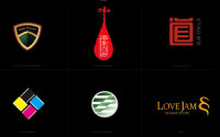 企业logo设计公司标志商标字体APP图标卡通形象吉详物设计
