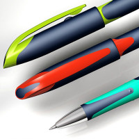 书写工具笔类产品中性笔圆珠笔活动铅笔荧光马卡笔设计