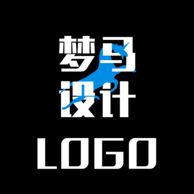 【标志logo设计】梦马设计大学生团队文化餐饮中国风标志设计