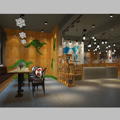 咖啡厅装修设计 餐厅 西餐厅 咖啡厅休闲饮吧室内装修设计
